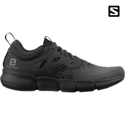 Black Salomon Predict Soc 2 Men's Running Shoes | IE MA9415